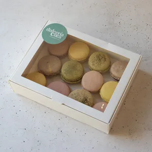 Caja Macarons 12un