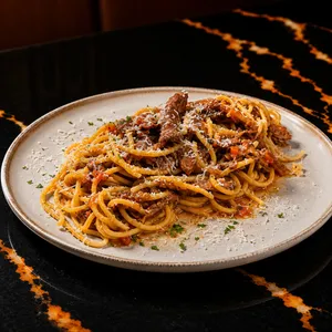 Spaghetti alla Genovesa Napoletana