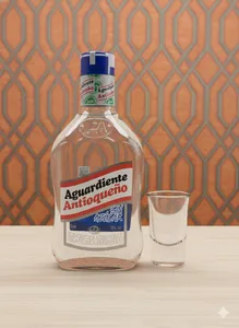 Trago Aguardiente Tapa Azul