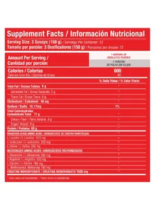 SUPLEMENTO BARBARUS HEALTHY SPORTS X 1820 GRS