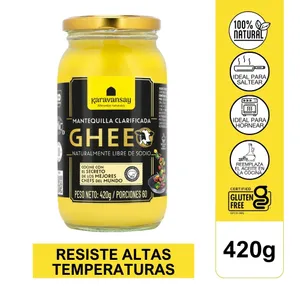 Mantequilla clarificada karavansay 420 g ghee
