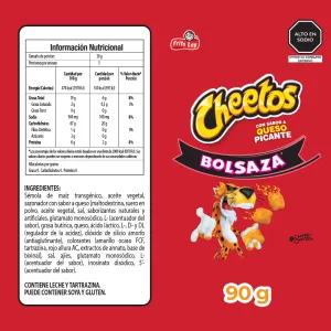 Cheetos Queso Picante x 90 g