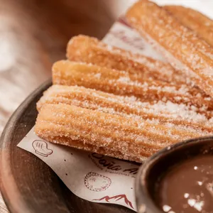Churros con Nutella