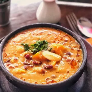 Porotos con mazamorra