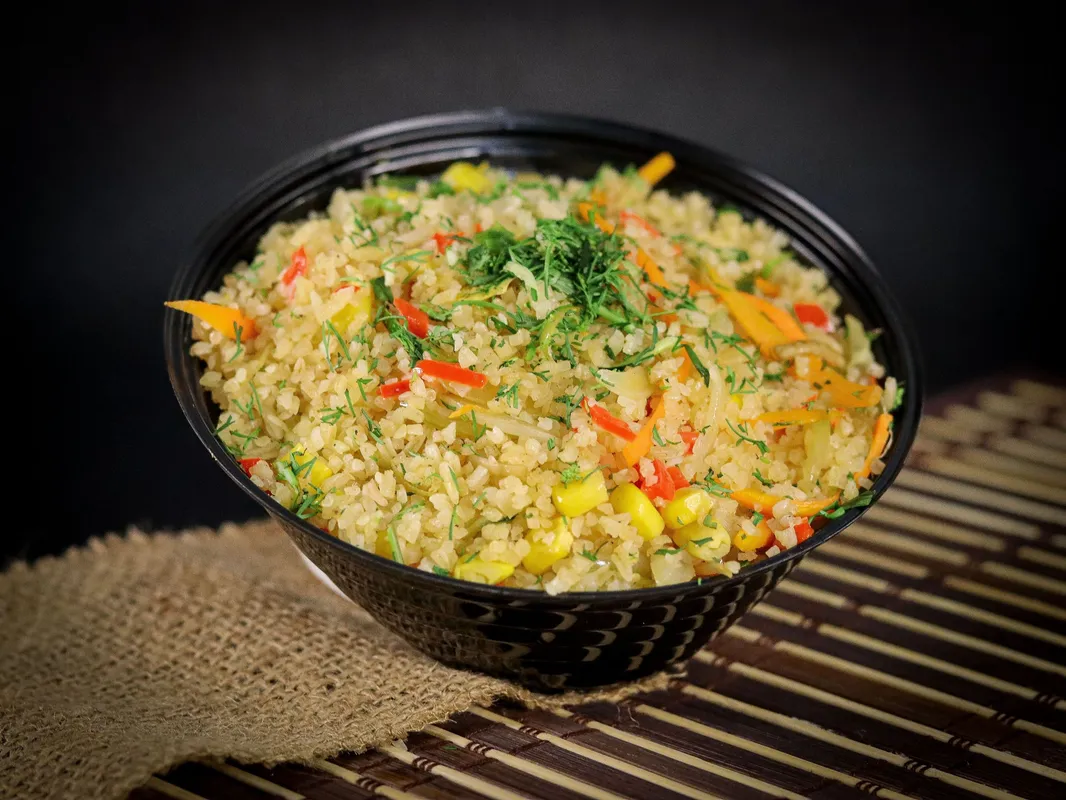 Arroz con vegetales Arroz con vegetales