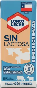 Bombillin leche lonco sin lactosa 200cc
