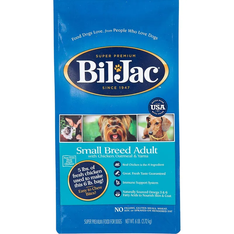 Bil jac - small breed dog food 2,7 kg.
