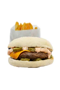 Burger Soya Pepinillo Cheese