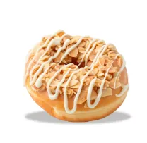 Donut Anillo Almendra Cinta Blanca