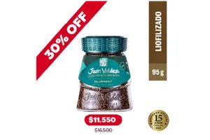 Cafe Liofilizado Descafeinado 95 g