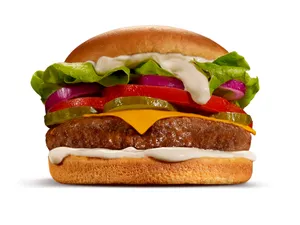 Hamburguesa La Clasica Queso Simple