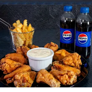 Combo 12 Alitas + 2 Pepsi