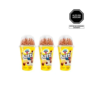 Pack (3 Yogurt Battimix Gloria Vainilla Chocolate 146 Gr)