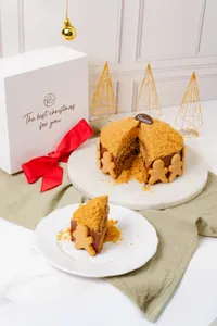 Plátano nutella Navideño