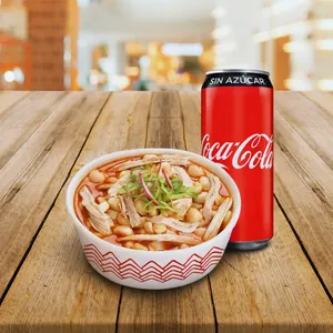 Pozole + Coca Cola