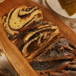 Babka De Chocolate 70% Y Nueces Tostadas $14.900