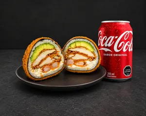 sushi burger de pollo + bebida