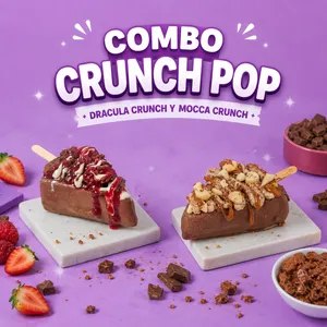 Combo Paletas Crunch Pop