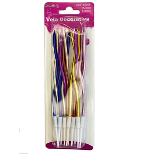 Velas Metalizada Espiral