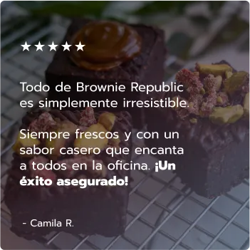 Brownies gourmet