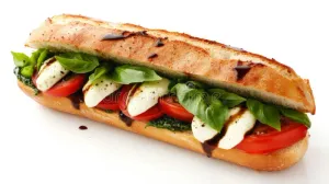 Sándwich Caprese (Panino)