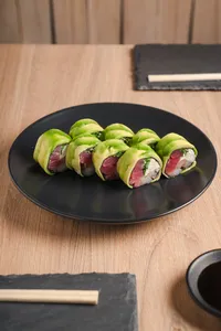 Ebi maguro keto roll