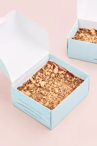 Caja X 4 porciones Pavé Kinder Bueno + Nutella