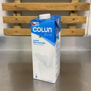 Leche colun descremada litro