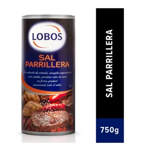 Sal Parrillera Lobos (750 g)