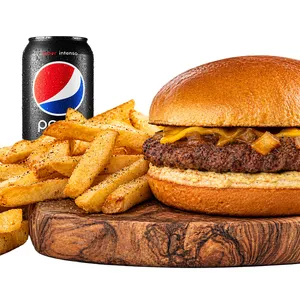 Combo Smash Cheese Burger