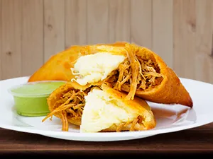 Mechada y queso llanero