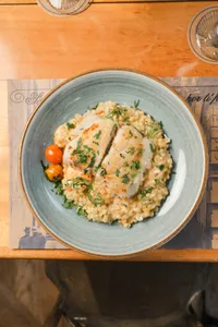 Merluza al ajo negro chilote