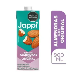 Bebida de almendras jappi original x  900 ml