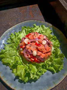 Ceviche de Salmón Norte Sur