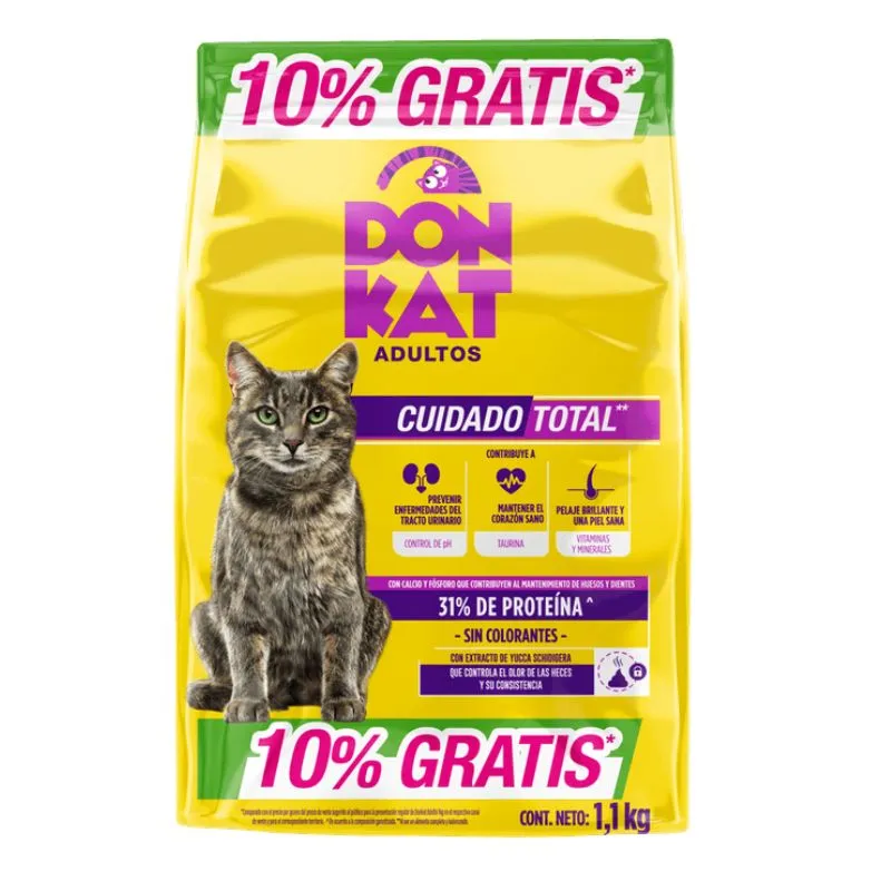 CONCENTRADO DONKAT CUIDADO TOTAL X 1.1 KG ADULTOS CONCENTRADO DONKAT CUIDADO TOTAL X 1.1 KG ADULTOS