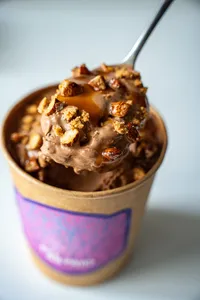Helado de cacao amazónico al 70%