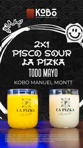2 x 1 Pisco sour