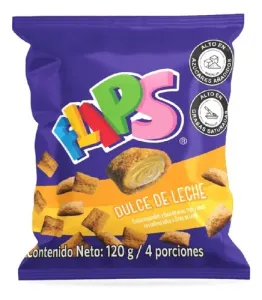 Flips Dulce de leche 120g