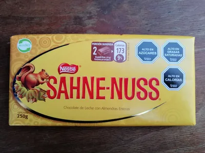 Chocolate Sahne Nuss 250 grs.