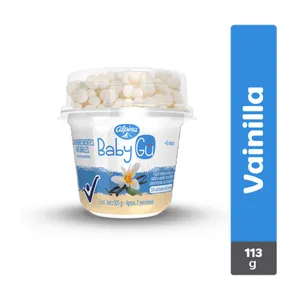 Yogurt con cereal baby gu alpina vainilla x 105 grs