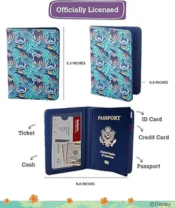 PORTA PASAPORTE STITCH