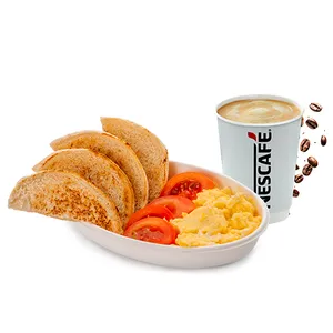 Desayuno Paila de Huevos con Tomate