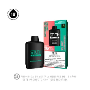 Cigarro Electrónico STLTH Switch Watermelon Lime Ice & Strawberry Lime Ice x 1 und