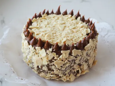 Torta de hojarasca para 15 personas