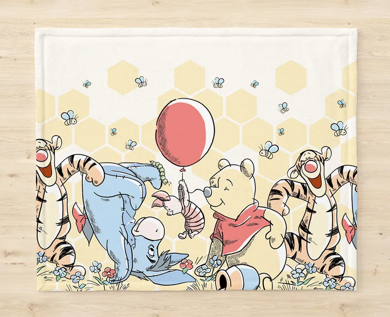 Individuales Winnie The Pooh PACK X4