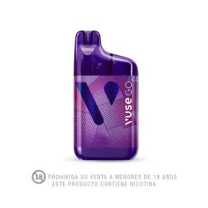 Vapeador Electrónico Vuse Con Nicotina Grape Ice 2.0 5000 Puff X 1 Und