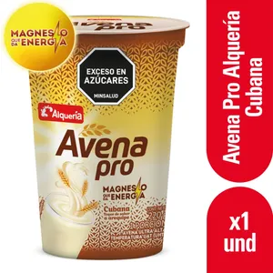 AVENA PRO ALQUERIA CUBANA 220G VASO