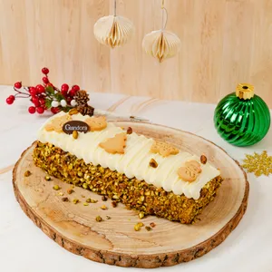 Tronco navideño Pistache fam