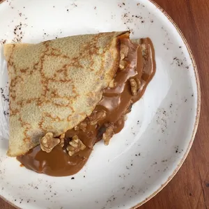 Panqueque Manjar Y Nueces