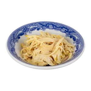 Orden de pollo desmenuzado